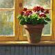 IC960 {4/27/24} Daily Paintworks-geraniums-cottage-window.jpg